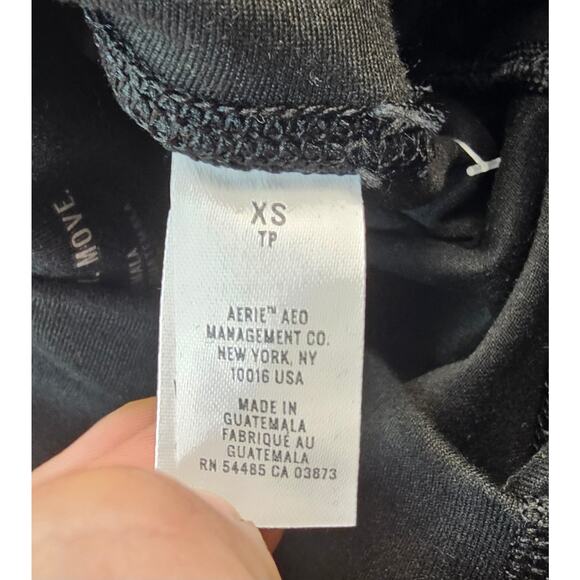 OFFLINE By Aerie OG High Waisted Legging XS EUC black basic active yoga running - Picture 5 of 9